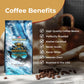 Warpath Coffee Dark Roast Whole Bean Coffee, Mariners Blend, High Caffeine, Extra Strong Roasted 100% Arabica Coffee Beans Whole, Rich Aroma, Full-Bodied Intense Cup, Created By Navy Seals, 12Oz