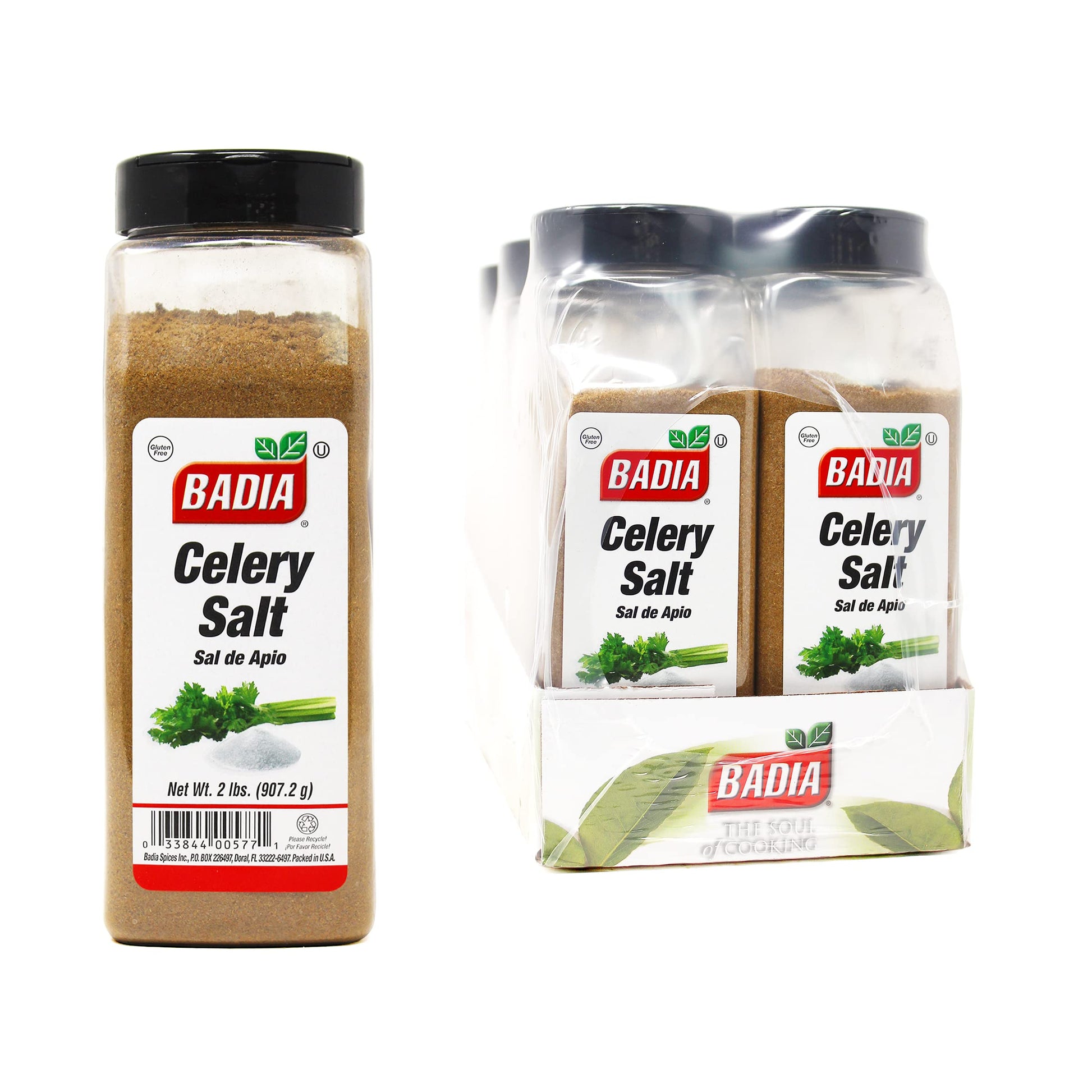 Badia Celery Salt, 2 Pound (Pack of 6)