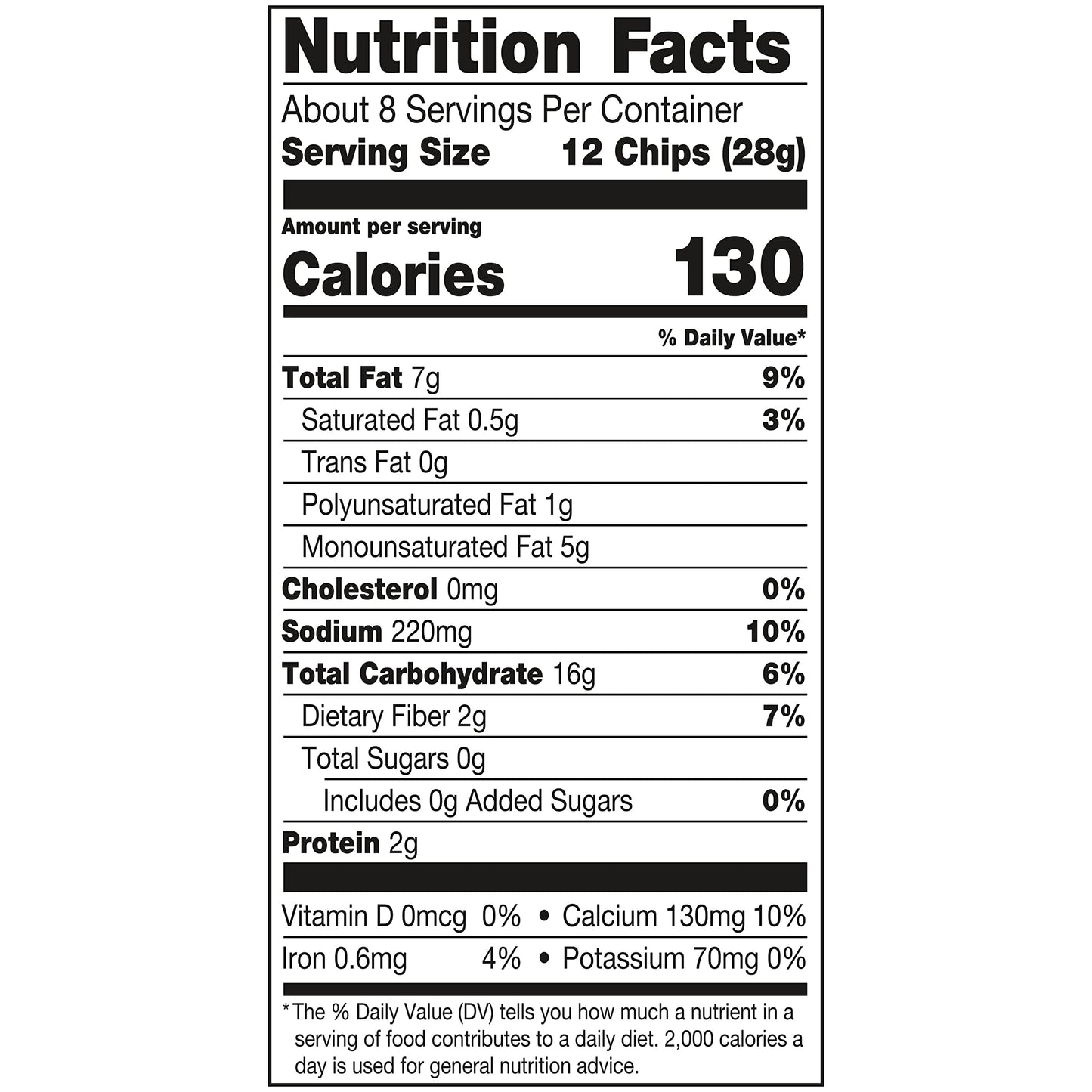Late July Snacks, Garden Ranch Tortilla Chips, 7.8-Oz. Bag (Pack Of 12)