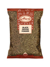 AIVA Black Pepper (Black Tellicherry peppercorn) Powder | Mesh 28 | Coarse | Pure & Natural (400gm (14 oz))