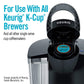 Market & Main OneCup Jamaican Me Crazy Coffee Pods, Compatible with Keurig, 12 Count, Brown