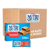 Nutri-Grain Soft Baked Breakfast Bars, Made With Whole Grains, Kids Snacks, Strawberry, 3.9Lb Case (6 Boxes)