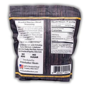 Bearded Butchers Blend Original Seasoning, 64 Oz Bag (4 Lbs) - All-Purpose Spice For Meats, Veggies, Soups, Sandwiches, Eggs, Fr