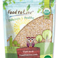 Food to Live Gluten Free Organic Oat Bran, 2 Pounds - A Nutritional Powerhouse High Fiber Hot Cereal, Milled from High Protein O