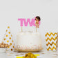 Seyal Bby Mona Happy Birthday Toppermona Two Cake Topper