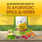 Vegs Turmeric Golden Milk Powder - Organic Ayurvedic Spice Mix with Turmeric, Ginger, Ashwagandha - 4 oz - Vegan, Sugar-Free, Non-GMO