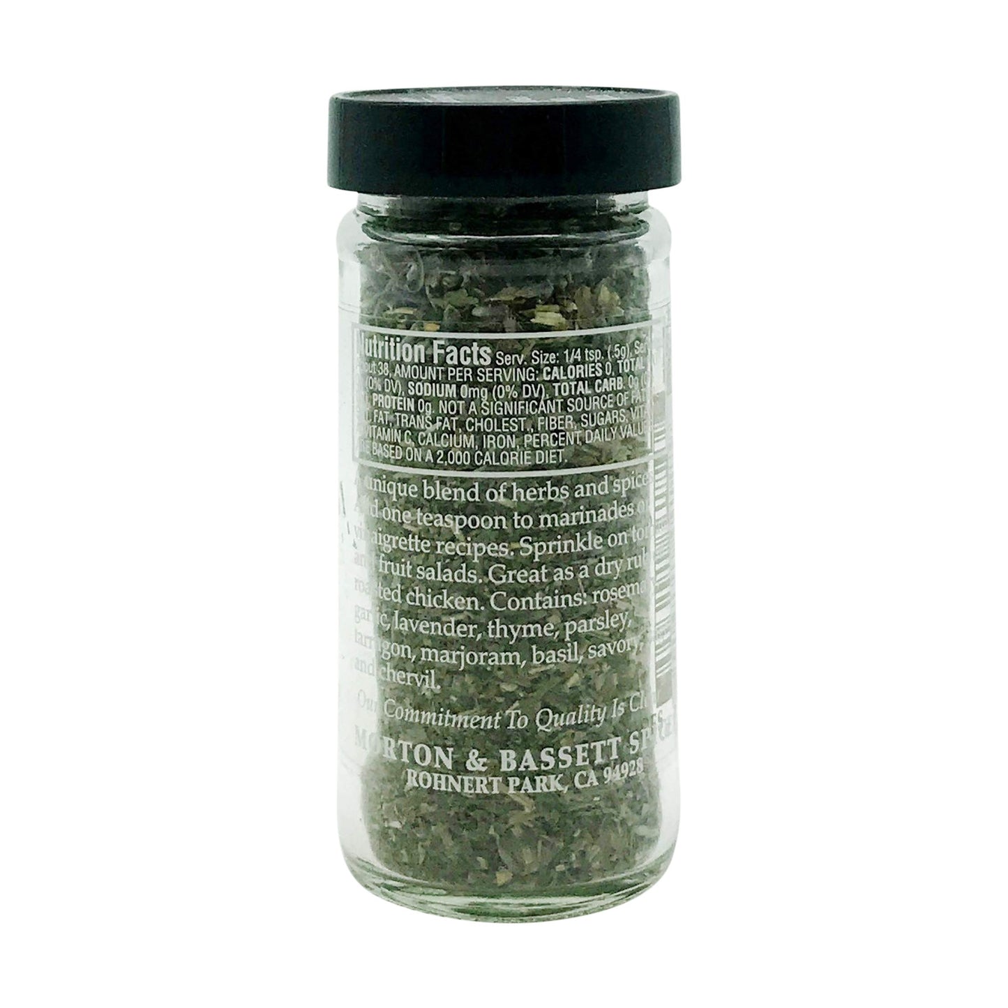 Morton & Bassett Herbs De Provence Seasoning, 0.7-Ounce Jar, Pack of 1