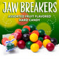 Jaw Breakers Hard Candy | 2-Pound Bag | Fruit Flavored Assortment | About 160 Pieces