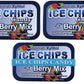 Ice Chips Xylitol Candy Tins 5.28 Oz Total (Berry Mix, 3 Pack) - Includes Band As Shown