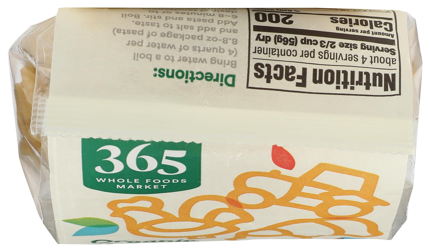 365 by Whole Foods Market Organic Farm Animals & Tractors Pasta, 8.8 Ounce
