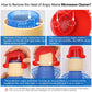 Abnaok Microwave Cleaner, 2 Pcs Angry Mama Microwave Cleaner Microwave Oven Steam Cleaner Easily Clean In Minutes Cleans Add Vin