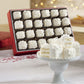The Swiss Colony Coconut Petits Fours - Gourmet Mini Layer Cakes with Coconut Creme and Swiss Creme Icing  Holiday Cake Assortment Gift Pack of 24  Petits Fours Cakes for Dessert and Celebrating