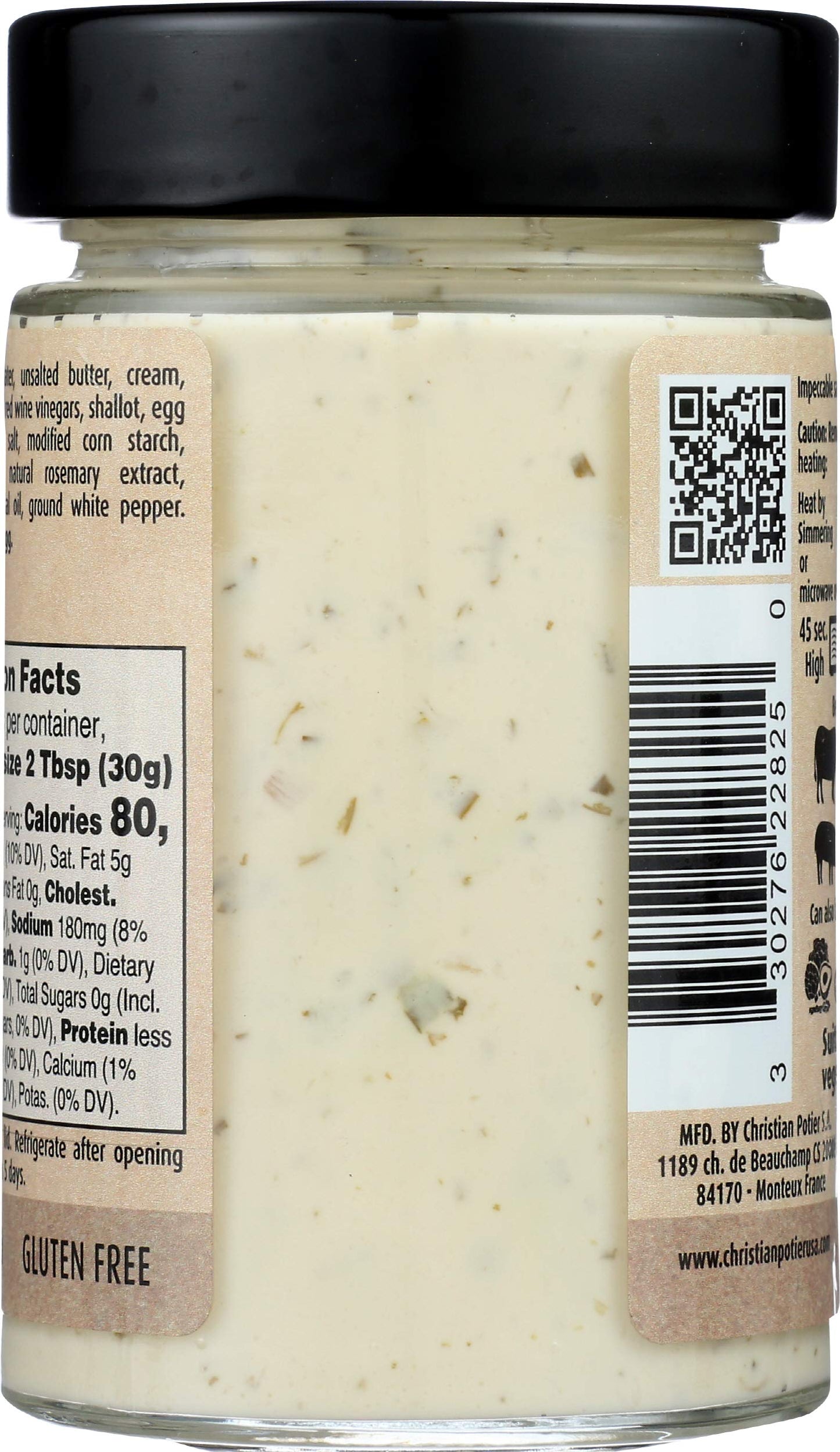 Christian Potier Bearnaise Sauce, 6.35 Oz