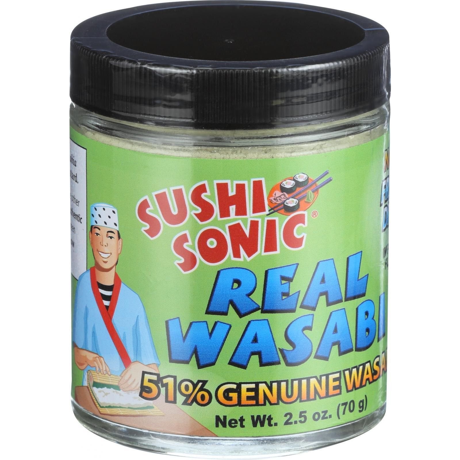 Sushi Sonic 45 Percent Hot genuine Wasabi 2.5 Ounce - 6 per case6