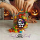 Jar O Goodies - Holiday Treats, Christmas Stocking Stuffers, 49 Assorted Flavors Jelly Beans Gift Set, Original Chewy Candies (