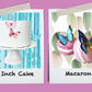 Sugar Robot Inc. Edible Butterflies Cake Toppers, 1.75 inches, Rainbow