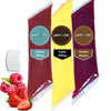 Jeynuuss Pastry Filling 3-Pack, 2 Pounds Bags Raspberry Filling for Cakes Strawberry Filling for Cakes Bavarian Cream Filling St