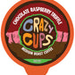 Crazy Cups Decaf Flavored Coffee Pods, Decaffeinated Chocolate Raspberry Truffle Flavored Coffee, Single Serve Hot Or Iced Medium Roast Coffee For Keurig K Cups Machines, 80 Count(Pack Of 1)