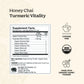 Yogi Tea Honey Chai Turmeric Vitality Tea - 16 Tea Bags Per Pack (4 Packs) - Organic Tea To Support Overall Health - Includes Ci