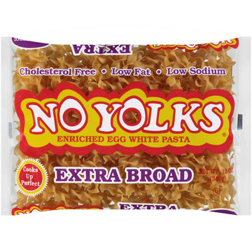 No Yolks Extra Broad Noodles, 12 oz Bag