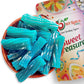 Ny Spice Shop Jumbo Licorice Twists Blue Raspberry Flavored - Jumbo 2'' Inch Chewy Fruit Flavored Sweet Blue Licorice Rope Candy