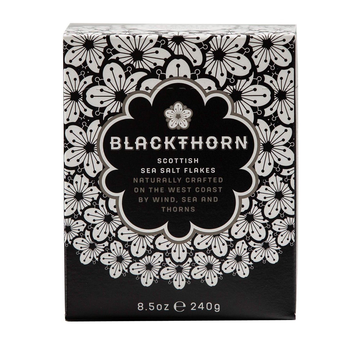 Blackthorn Scottish Gourmet Sea Salt Flakes - Natural And Unrefined - Sustainable Production - Mineral Rich Vegan - 8.5 Ounce (2