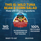 Wild Planet Ready-to-Eat Wild Tuna, Bean & Corn Salad with Organic Sweetcorn, Red Peppers and Carrots, 5.6oz (Pack of 12)
