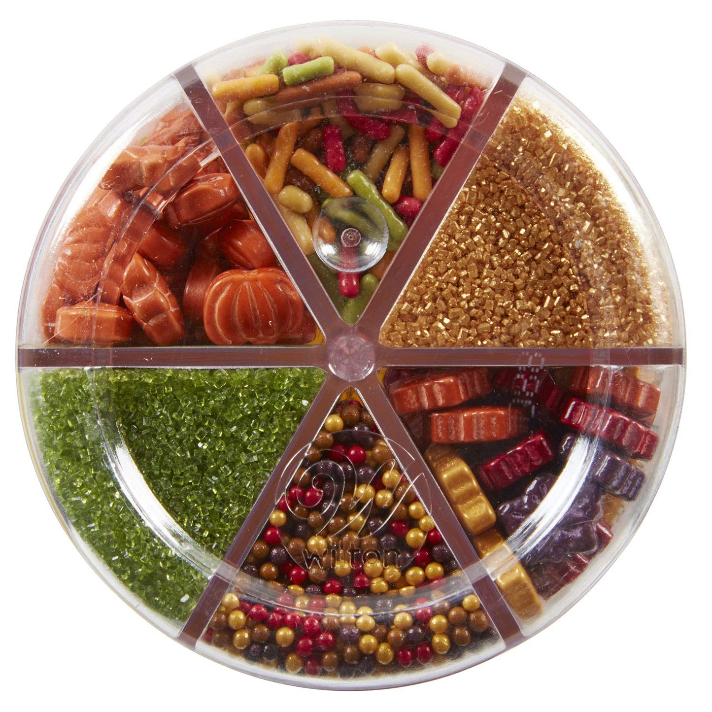 Food Items Sprinkle Mix, Autumn, 6 Cell
