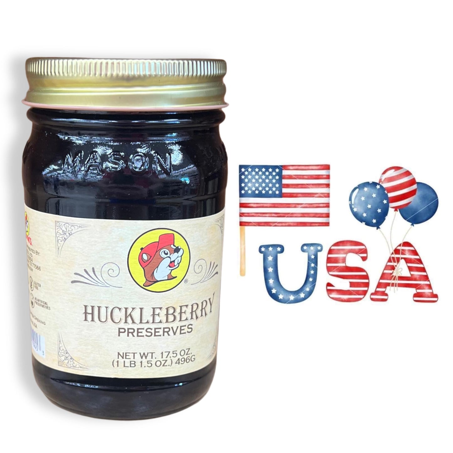 Buc-Ee'S Jams And Jellies (Huckleberry Preserves)