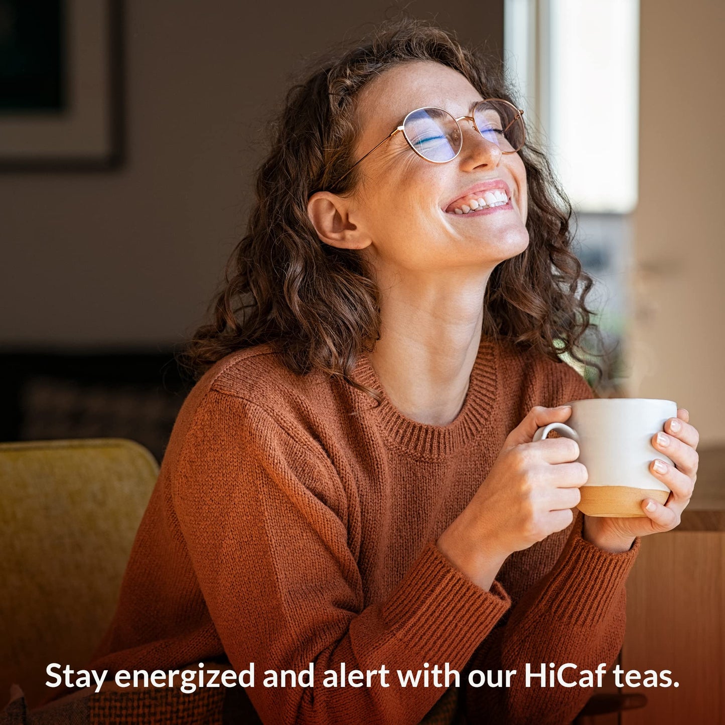The Republic of Tea HiCAF Toasted Coconut Black Tea, High-Caffeinated, 250 Count