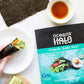 Oceans Halo Organic Sushi Nori Full Seaweed Sheets, Rich in Minerals Like Iodine, Vegan Friendly, USDA Certified Organic, Glute