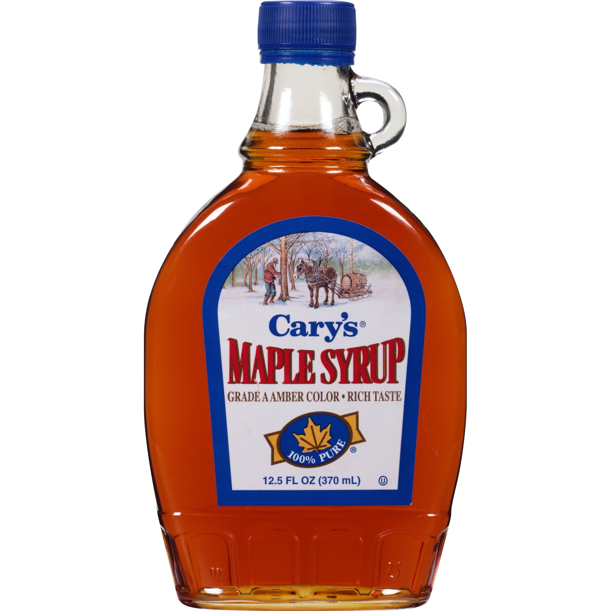 Carys Pure Maple Syrup, Grade A Amber, 12.5 Fl Oz, Model 82102025