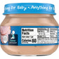 Gerber Purees 2Nd Foods, Ham & Gravy, 2.5 Ounce Jars (Pack Of 20)