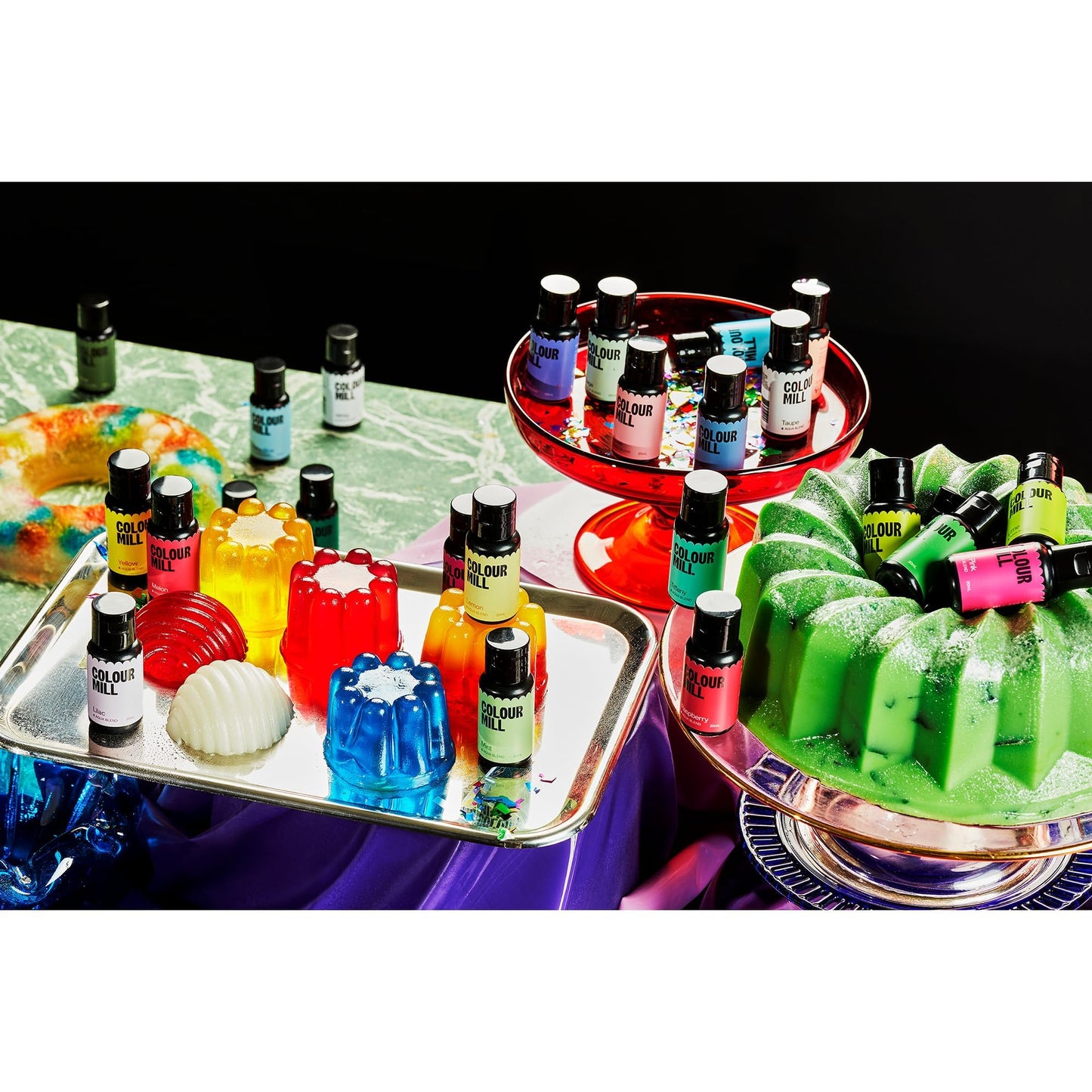 Colour Mill Aqua Blend Water-Based Food Coloring, 20ml, Raspberry, Model CMA20RSP