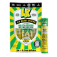 Lorissas Kitchen Beef Jerky Mini Sticks  enhanced Grass Fed & Finished  Original Jalapeo Flavor - 4g Protein  Stocking Stuffers  Free from Top 9 Allergens  Non-GMO  Gluten-Free  0.5 Oz (24 Count)