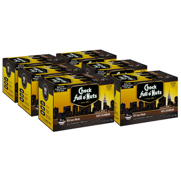 Chock Full o Nuts Colombian Keurig K-Cup Pods – Premium Arabica Medium Roast – 3 Packs of 24 Count