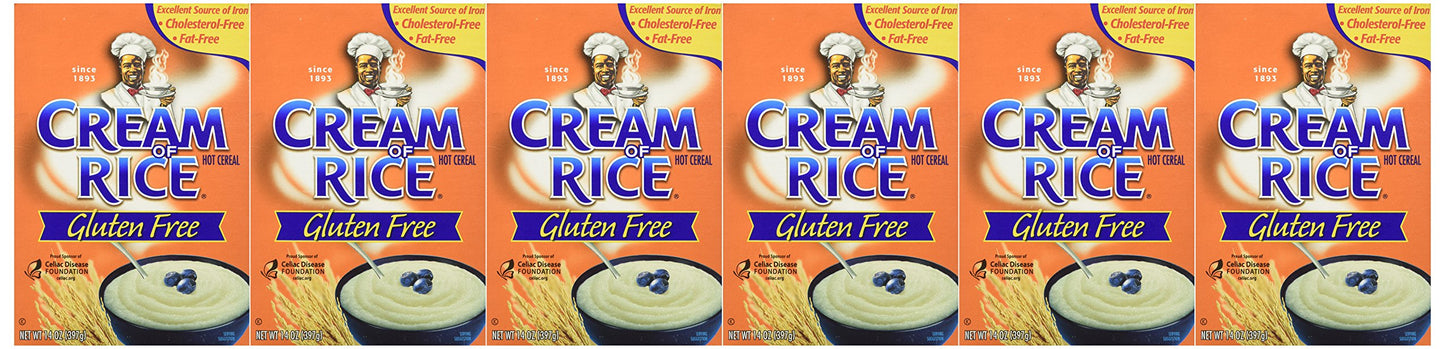 Cream of Rice Hot Cereal 14 Oz - 6 Unit Pack
