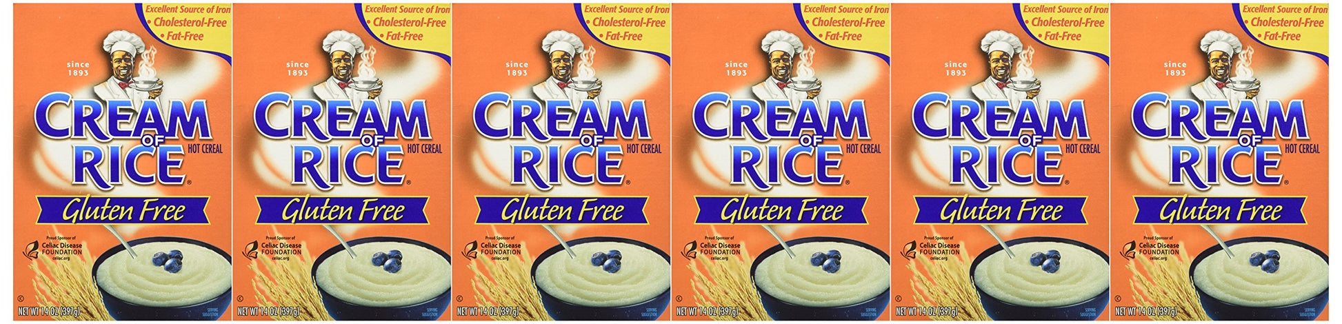 Cream of Rice Hot Cereal 14 Oz - 6 Unit Pack