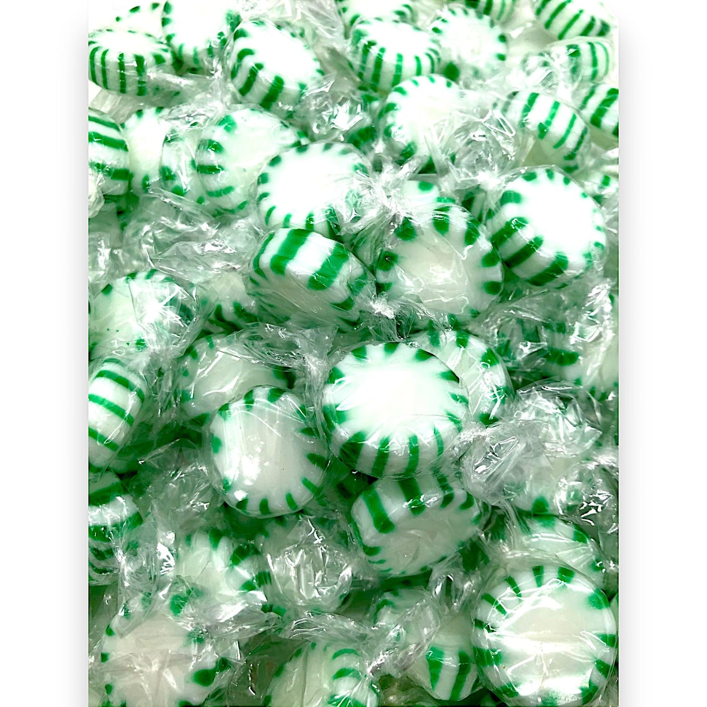 Arcor Sugar Free Spearmint Starlight Gourmet Hard Candy - Keto Friendly, 1.5 Lbs Cool Refreshing Mints Individually Wrapped - Id