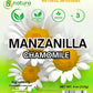 Manzanilla TE (Chamomile Flowers) 4 oz. 113g Tea Loose Leaf  Herb  Vegan  100% Natural+ Tea Strainer Stainless  Infuser Tea Ball for Loose Leaf