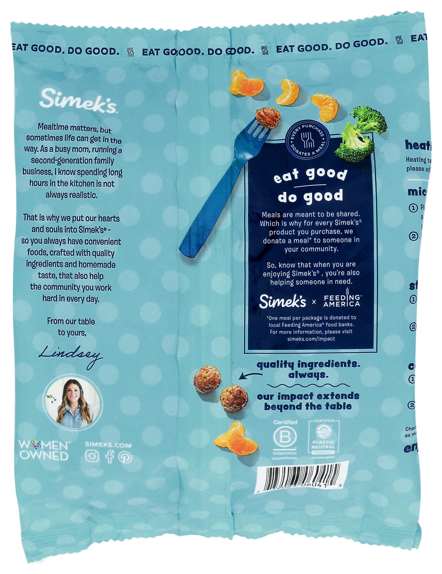 SimekS Mini Beef Meatballs, 12 Oz