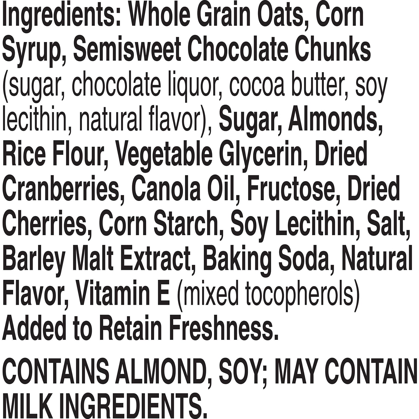 Nature Valley Chewy Trail Mix, Dark Chocolate Cherry Granola Bars 7.4 Oz (Pack Of 4)