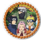 HAPPY CHOICES Edible Cake Toppers – Anime Ninja Design, 7.5 Inch, Red, 1 Count