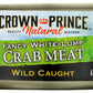 Crown Prince, Fancy White Lump Crab Meat, 6 Oz
