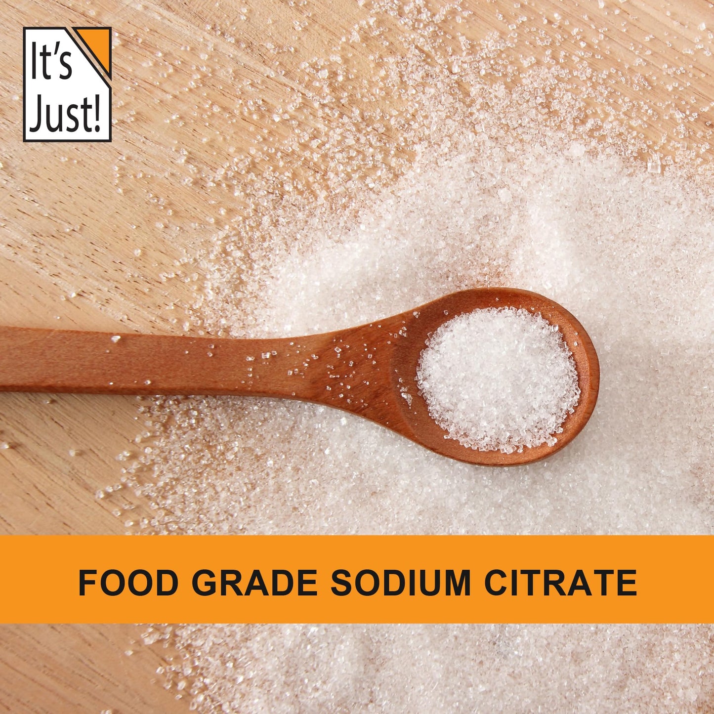 It'S Just - Sodium Citrate, Food Grade Thickener, Non-Gmo, Cheese Sauce Emulsifier, Spherification, Preserve Foods, 11Oz