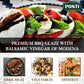 Ponti BBQ Glaze with Balsamic Vinegar - Intense Smoky Flavor - 8.8 Fl Oz