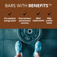 Jimmybar! Chocolate Peanut Butter Protein Bars 18G Protein Bar, 6G Low Sugar - 12 Count - 58G Health Bars - Functional Snack With Real Peanuts & Hand-Drizzled Chocolate