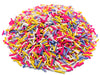Jimmies in Springtime Mix - Resealable Standup Candy Bag - Pastel Jimmies in Pink, Lavender, White, and Yellow - Easter Themed S