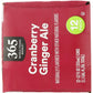 365 by Whole Foods Market  Cranberry Ginger Ale  12 Pack  12 Fl Oz
