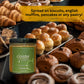 Cloister Honey Whipped Honey - Cinnamon (9 Oz) | Hand Crafted | Raw Artisan Honey | 100% Pure, Raw & Unfiltered | All Natural |